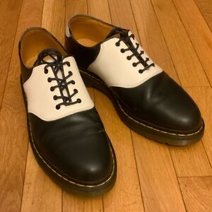 Dr. Martens Navy & White Saddle shoes 12